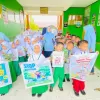 Kreatif dan Peduli, Murid MIN 2 Sinjai Kampanyekan Anti Bullying pada Hari Ketiga MATAMUDA
